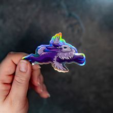 Load image into Gallery viewer, Purple Jackalope | Holographic | Vinyl Sticker