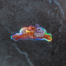 Load image into Gallery viewer, Year of the Tiger - Jackalope | Holographic | Vinyl Sticker