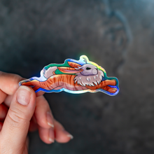 Load image into Gallery viewer, Year of the Tiger - Jackalope | Holographic | Vinyl Sticker