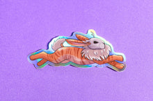Load image into Gallery viewer, Year of the Tiger - Jackalope | Holographic | Vinyl Sticker