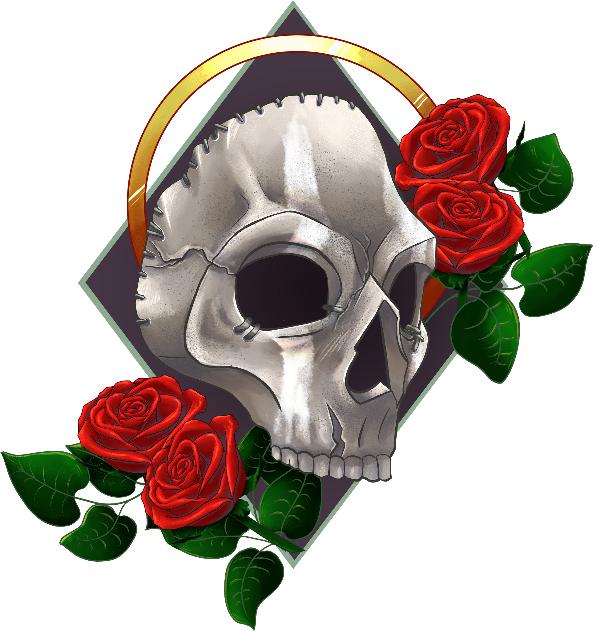 Ghost Sticker Codm Ghost | Call of Duty | Vinyl Sticker – Murasakoni