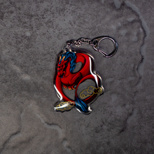 Load image into Gallery viewer, Red Dragon | Keyring | Acrylic Charm | Seiji
