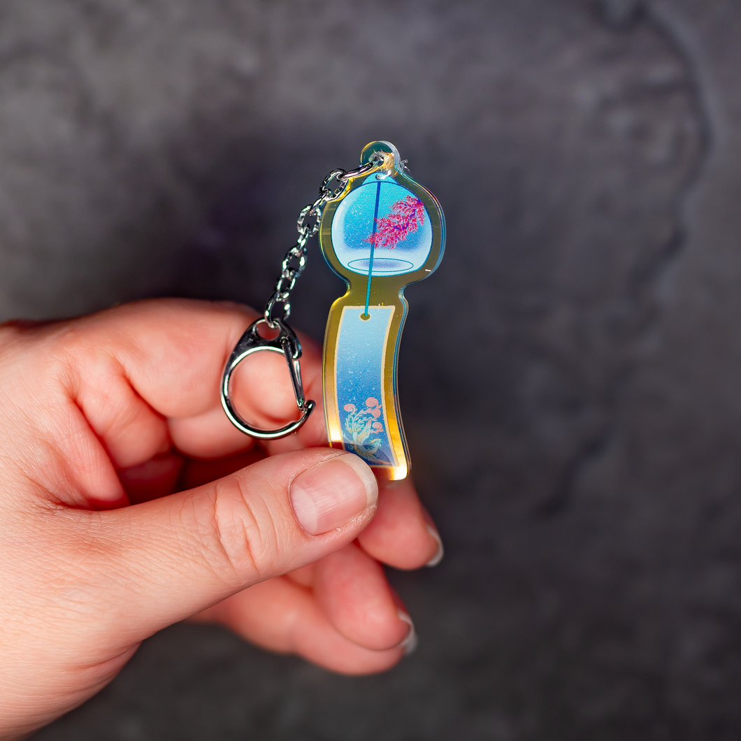 Chinese Wind Charm | Keyring | Acrylic Charm